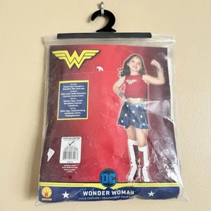 Wonder Woman Child Costume Halloween Size M NEW! - Picture 1 of 3