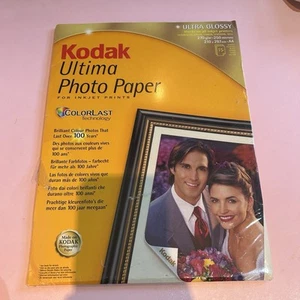Kodak Ultima Photo Paper A4 15 Sheets 270g/m 210 x 297 Ultra Glossy Brand New - Afbeelding 1 van 1