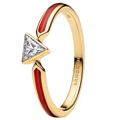 PANDORA Schmuck Damen-Ring Marvel Iron Man Goldfarben 164211C01 - Bild 1 von 3