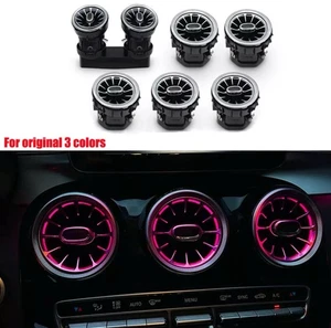 3 Farben Lüftungsgitter LED Umgebungslicht für Mercedes Benz C Klasse W205 GLC X253 - Bild 1 von 4