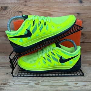 Nike Turnschuhe Damen Gr. UK 5 Free 5.0 gelb Volt Mesh Straße Laufen Fitnessschuhe GS - Bild 1 von 14