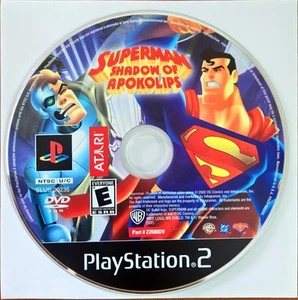 Superman: Shadow of Apokolips (Sony PlayStation 2, 2002) - Tested Working - Picture 1 of 2