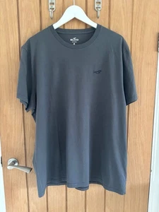 Holister Grey T-Shirt XXL Short Sleeve - Picture 1 of 9