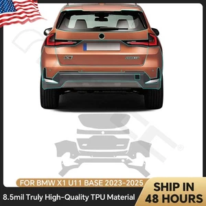 For BMW X1 U11 Base 2023-UP Rear Bumper Precut Paint Protection Film Clear PPF - Picture 1 of 20
