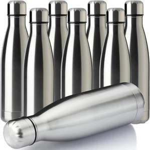 MEWAY 17Oz Sport Water Bottle 8 Pack Vacuum Insulated Stainless Steel Leak-Proof - Picture 1 of 25