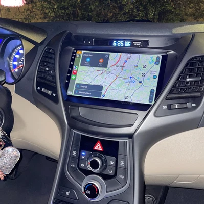 Android 13 For Hyundai Elantra 2014-2016 Apple CarPlay Car Radio Stereo GPS NAVI Foto 1 de 4