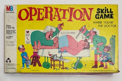 '65 Operation VTG Skill Game Where you are the Doctor/Light Bulb Works No Buzzer - Image 1 of 4