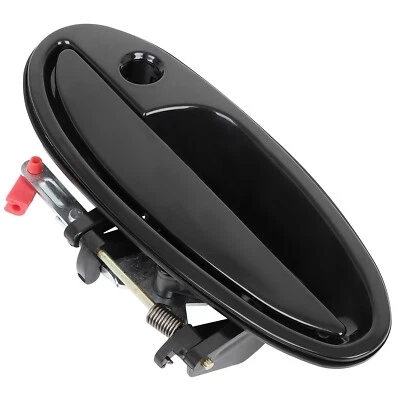 1xExterior Door Handle For Buick Park Avenue 1997-2005 3.8L V6 Front Left Black - Image 1 of 4