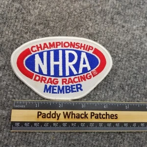 NHRA Championship Drag Racing Member Patch - Picture 1 of 2