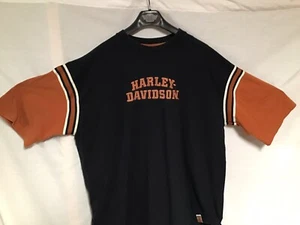 Harley Davidson HD Men's Twin Cities Minneapolis St Paul Shirt Black Orange 2XL - Picture 1 of 4