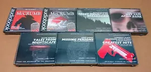 Suspense Mystery Crime CD Audiobooks Lot NEW-SEALED McCrumb Shiner Morrell Block - Picture 1 of 1