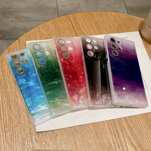 For Samsung Galaxy S24/S23/S22 Ultra Phone Case Colourful Shockproof Soft Cover - Picture 1 of 17