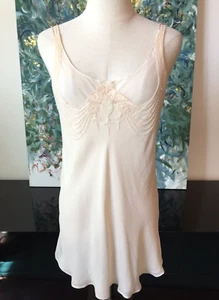 Mondi Perlen Seide Krepp Top Cami Tank Bluse Gr. 38 Doppellagig. - Bild 1 von 10