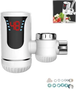Hot Water Faucet With Digital Display, Installation-free Warm Water Faucet - Picture 1 of 11