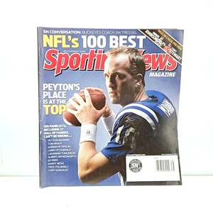 Sporting News Magazine Sept. 14 2009 Peyton Manning Best 100 NFL Players - Picture 1 of 2