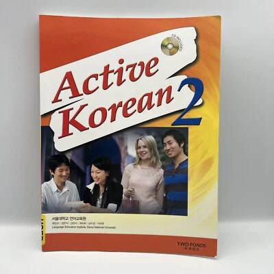 Active Korean 2: With CD by Two Ponds Paperback Illustrated First Edition 2007 - Image 1 of 4