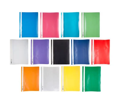 SI MASS PRODUCTION GMBH 13 Schnellhefter DIN A4 / PP / extra stark / 13 verschiedene Farben