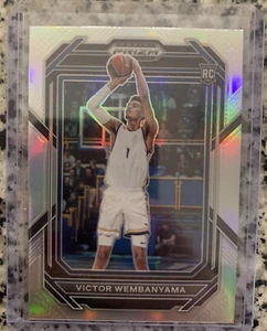 2023-24 Panini Prizm Draft Picks VICTOR WEMBANYAMA Silver RC Rookie Read - Picture 1 of 3