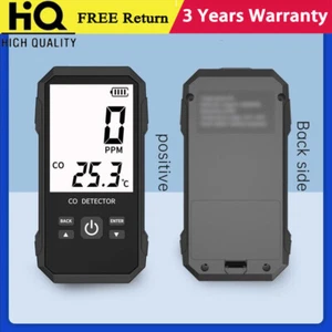 1000PPM 6-Year Life CO Detector Carbon Monoxide Meter Large Color Screen & Alarm - Picture 1 of 4