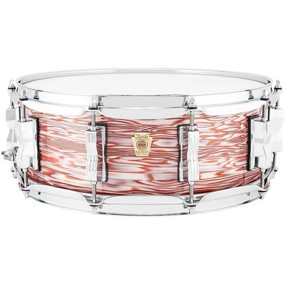 Малый барабан Ludwig Classic из клена 14 x 5 дюймов Розовая устрица - Изображение 1 из 4