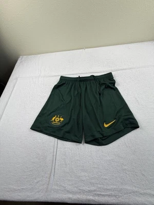 Pantalones Cortos Nike Australia 2023 Mujer Pequeño Matilda’s Stadium Home Dri-FIT Fútbol Foto 1 de 4