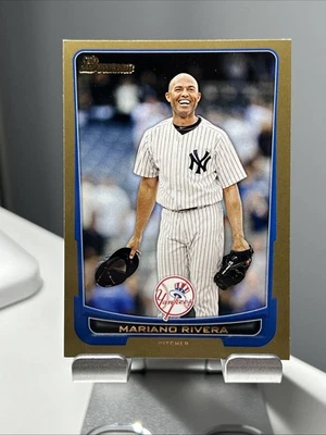 Mariano Rivera 2012 Bowman oro #66 New York Yankees j810 Foto 1 de 2