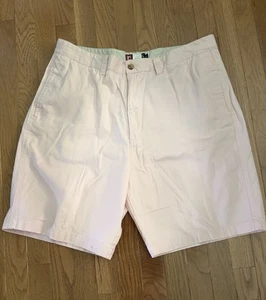 CHAPS Sportsware Men’s Light Pink Shorts Size 38 button & zipper closure pockets - Picture 1 of 6