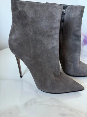 Botines Le Silla Gris Suade Foto 1 de 4