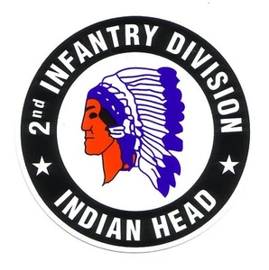 2ND INFANTRY DIVISION ADHESIF (sticker) - Picture 1 of 1
