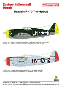 Republic P-47 D Thunderbolt  - 1944 - 32004 - decals - Picture 1 of 2