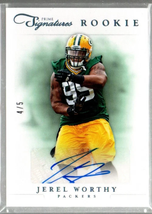 2012 Prime Signatures Autographs Platinum #238 Jerel Worthy Auto /5 - Image 1 of 1