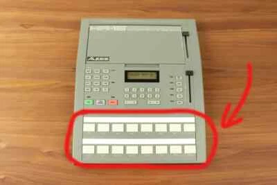 3DNI Alesis HR16 16 BIT Trommelmaschine Ersatztasten PAD Reparatur kompatibel