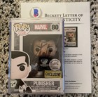 Punisher 80 Funko POP Signed By Stan Lee