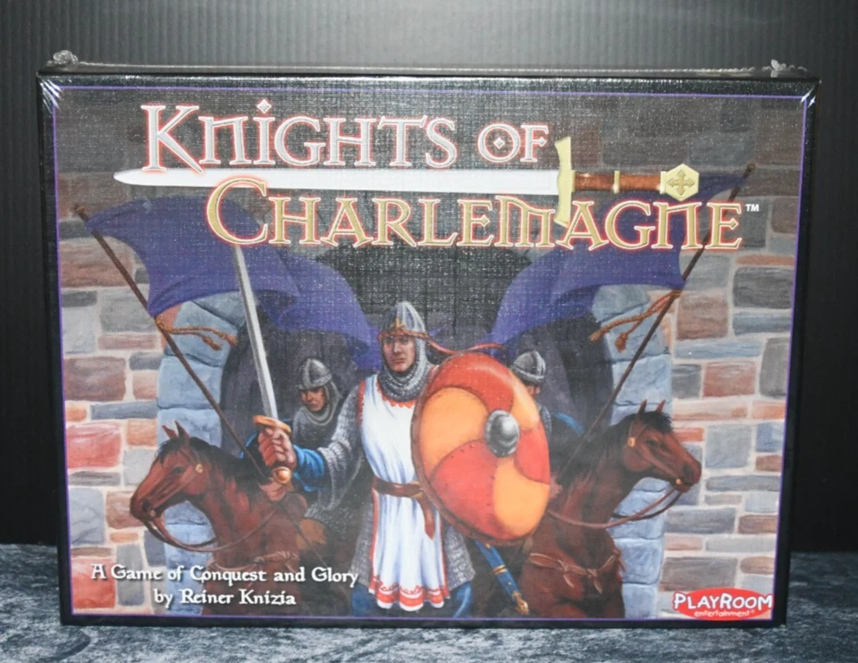 Knights of Charlemagne Reina Knizia Board Game (Similar to Battleline) - Imagem 1 de 1