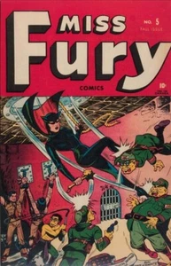 Miss Fury #5 Photocopy Comic Book - Picture 1 of 1