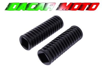 COPPIA GOMMINI POGGIAPIEDI ANTERIORI Honda VF 750 C Magna 1997 1998 1999 2000 Foto 1 de 4