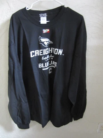 Creighton BlueJays Omaha Nebraska Campus College Long Sleeve T-Shirt Size 2XL Cover