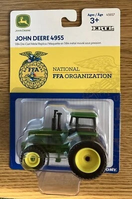 Ertl JOHN DEERE 4955 Tractor JD 1/64 Scale NATIONAL FFA ORGANIZATION Very Nice!! - Image 1 of 4