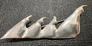 Roger Nichols Quails Sterling Pin. Weighs 15 Grams - Picture 1 of 5