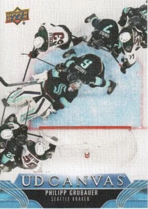2023-24 Upper Deck Hockey UD Canvas #C189 Philipp Grubauer - Picture 1 of 1