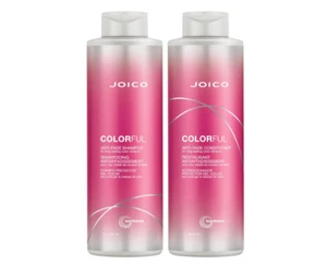 Joico Colorful Anti-Fade Shampoo & Conditioner Jumbo 33.8 fl oz Set - Picture 1 of 9