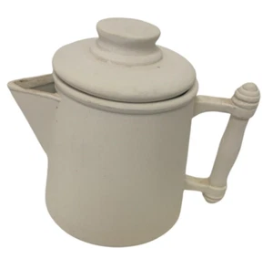 Ceramic Bisque Ready to Paint Vintage Coffee Pot Creamer 6" X 5 3/4" - Picture 1 of 7