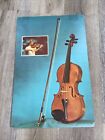 Vintage 1961 Bowmar Records Band Poster Music Advertising 22” x 14” Violin 1