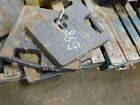 Kubota Tractor, Front suitcase weights Part #M8071, x4 Tag #598outs