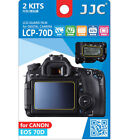 JJC LCP-70D polycarbonate LCD Film Screen Protector Canon EOS70D 70D