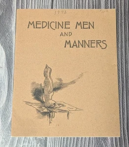 Medicine Men and Manners - 1892 RARE Illustrated - Priests Shamans Magic - Bild 1 von 8