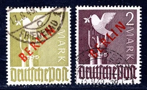 BERLIN 1949 33-34 used FLAWLESS signed LIPPSCHÜTZ BPP 830€(N2906 - Picture 1 of 2