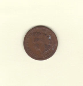 AMERICAN Indian Head penny 1864 US Coin - Picture 1 of 2