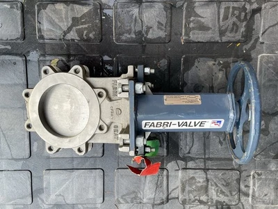 ITT Fabri 6” C37R316 Stainless Steel BodyKnife Valve C150WP - Image 1 of 3