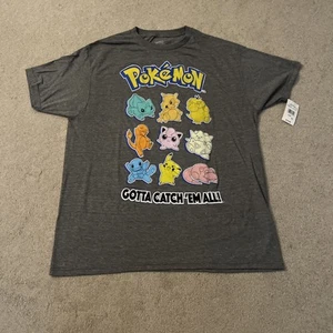 Pokémon Gotta Catch "Em All" grau T-Shirt Herren XL - Bild 1 von 4